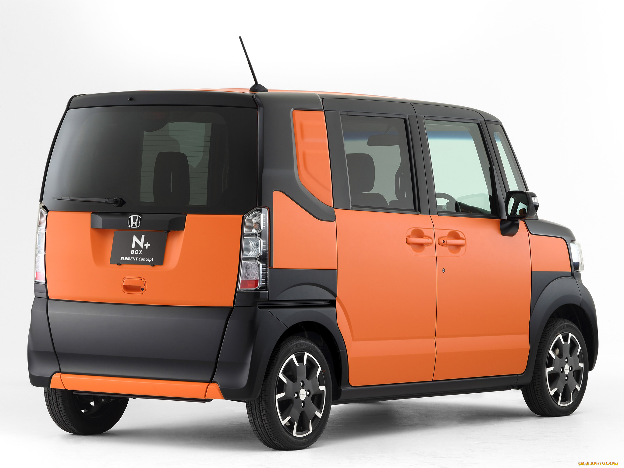 , honda, orange